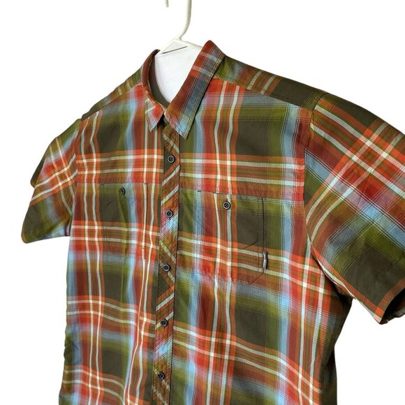 Eddie Bauer Size XL Classic Fit Plaid Casual Outdoor Shirts Short Sleeves 2-PC - Picture 4 of 9